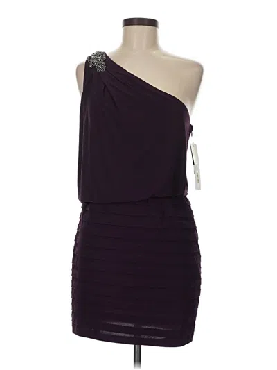 Pre-owned Xscape Cocktail Dress In Purple