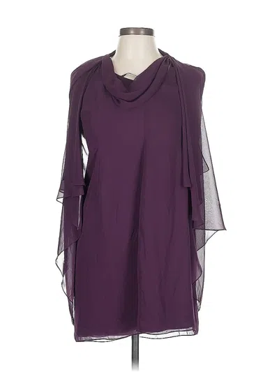 Pre-owned Xscape Cocktail Dress In Purple