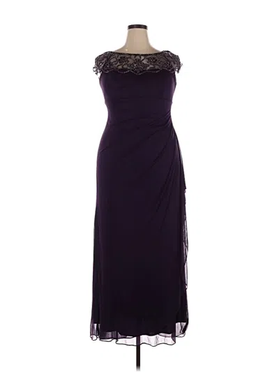 Pre-owned Xscape Cocktail Dress In Purple