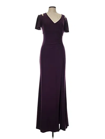 Pre-owned Xscape Cocktail Dress In Purple