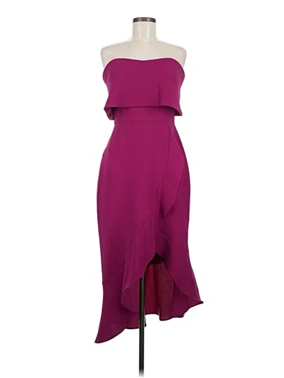Pre-owned Xscape Cocktail Dress In Purple