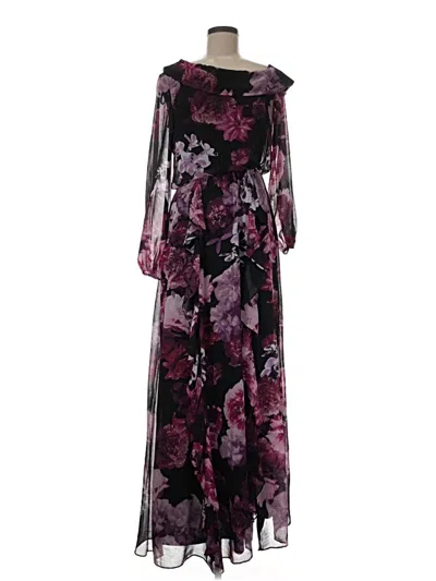 Pre-owned Xscape Cocktail Dress In Purple
