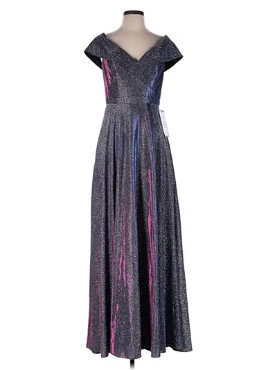 Pre-owned Xscape Cocktail Dress In Purple