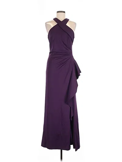 Pre-owned Xscape Cocktail Dress In Purple