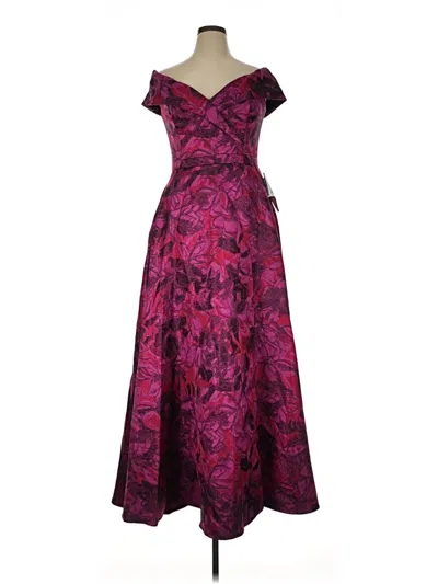 Pre-owned Xscape Cocktail Dress In Purple