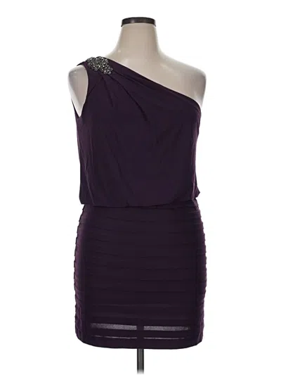 Pre-owned Xscape Cocktail Dress In Purple