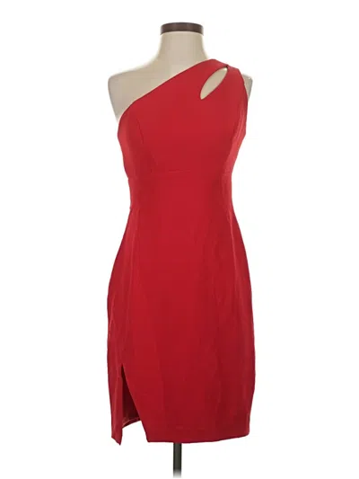 Pre-owned Xscape Cocktail Dress In Red