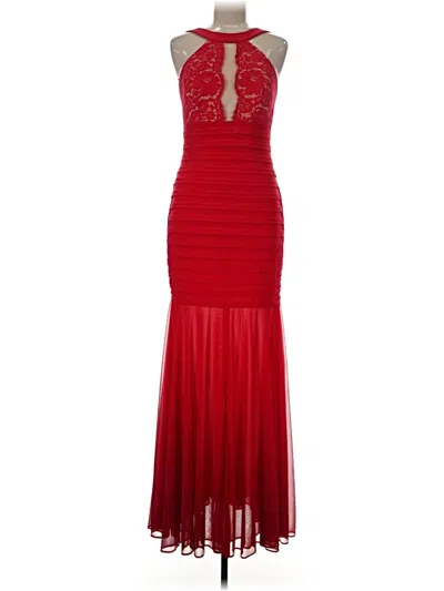 Pre-owned Xscape Cocktail Dress In Red