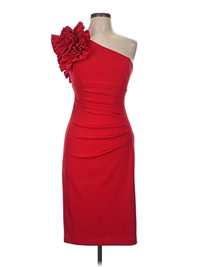 Pre-owned Xscape Cocktail Dress In Red