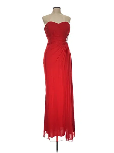 Pre-owned Xscape Cocktail Dress In Red