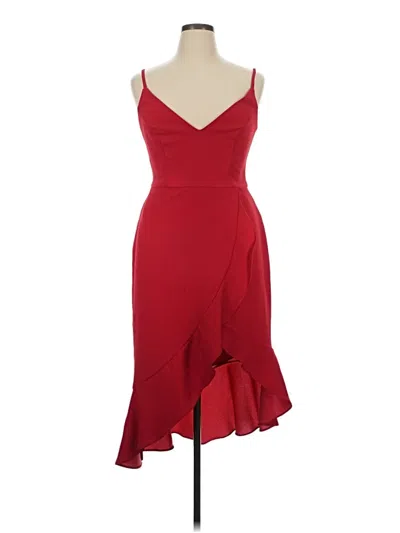 Pre-owned Xscape Cocktail Dress In Red