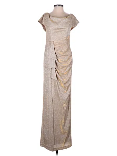 Pre-owned Xscape Cocktail Dress In Silver