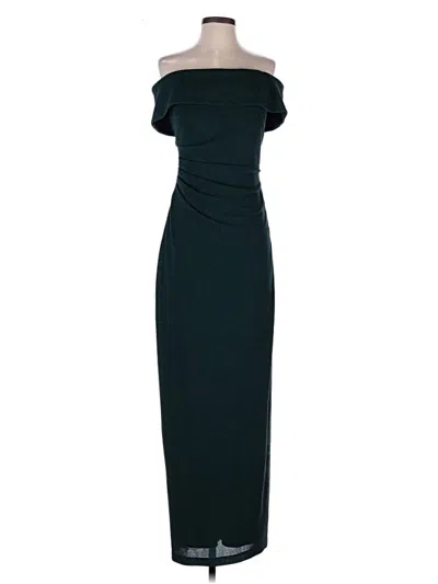 Pre-owned Xscape Cocktail Dress In Teal