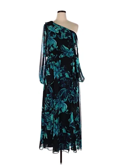 Pre-owned Xscape Cocktail Dress In Teal