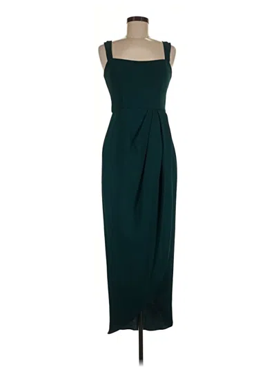 Pre-owned Xscape Cocktail Dress In Teal