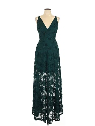 Pre-owned Xscape Cocktail Dress In Teal