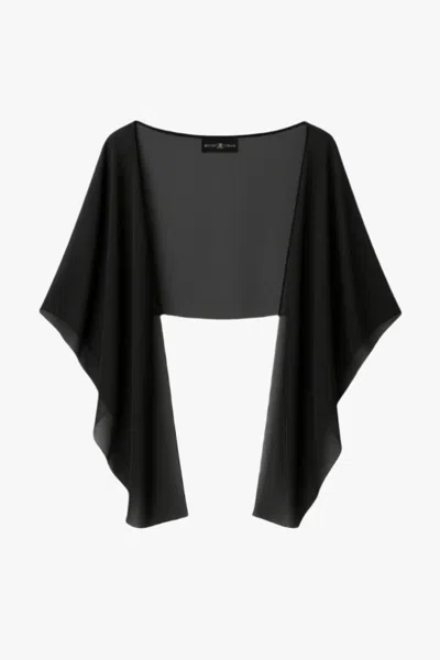 Xscape Evenings "bernadette" Chiffon Shawl Wrap In Multi