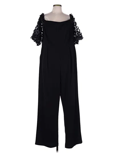Pre-owned Xscape Jumpsuit In Black