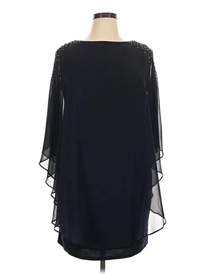 Pre-owned Xscape Kimono In Black