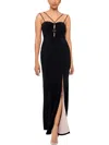 XSCAPE WOMENS PADDED BUST POLYESTER EVENING DRESS