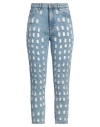 Xt Studio Woman Jeans Blue Size 32 Cotton In Blue
