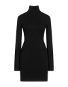 Xt Studio Woman Mini Dress Black Size L Viscose, Nylon