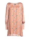 Xt Studio Short Dresses In Beige