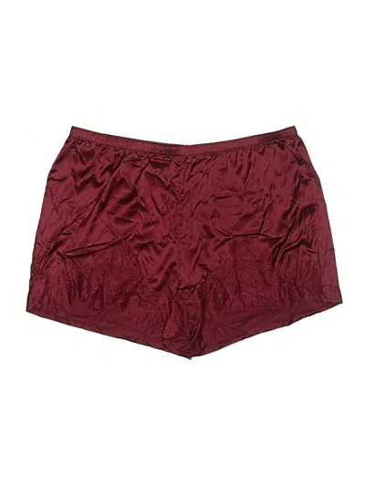 Pre-owned Xtaren Athletic Shorts In Burgundy
