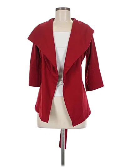 Pre-owned Xtaren Cardigan Sweater In Red