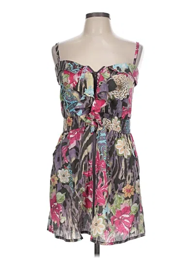 Pre-owned Xtaren Cocktail Dress In Gray