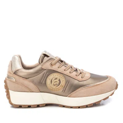 XTI CARMELA COLLECTION WOMEN'S LEATHER CASUAL SNEAKERS BY XTI