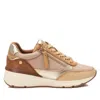 Xti Carmela Collection Women's Leather Casual Sneakers By  In Blue