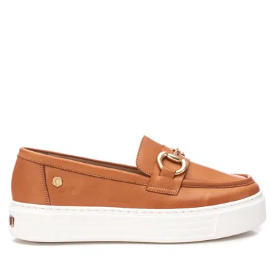 Xti Carmela Collection Women's Leather Moccasins By  In Brown