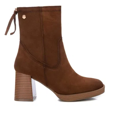 Xti Carmela Collectionwomen's Suede Booties By  In Brown