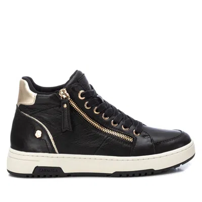 XTI CARMELA COLLECTIONWWOMEN'S LEATHER HIGH TOP SNEAKERS BY XTI