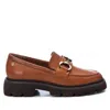Xti Carmela Leather Collection Women's Moccasins By  In Brown