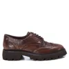 Xti Carmela Leather Collection Women's Penny Oxfords By  In Brown