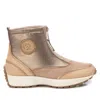 Xti Women's Carmela Collection Leather Booties In Beige In Beige