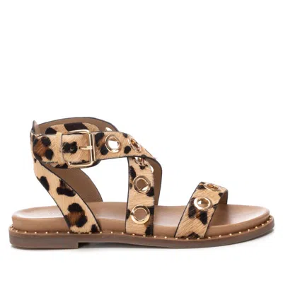 Xti Carmela Leather Women's Fashion Sandals By  In Multi
