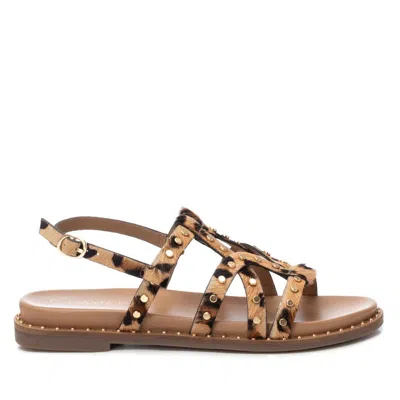 Xti Carmela Leather Women's Fashion Sandals By  In Multi