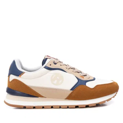 Xti Men's Casual Sneakers In Light Brown In Multi