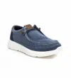 Xti Men's Jack Canvas Loafers In Navy In Blue