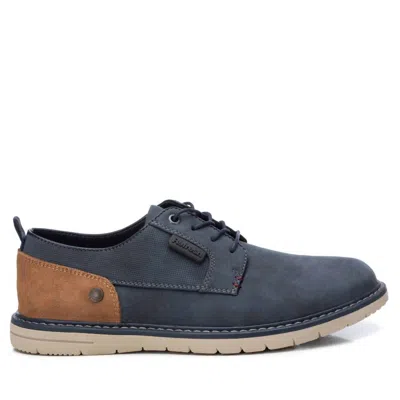 Xti Men's Oxfords Shoes In Navy In Gray