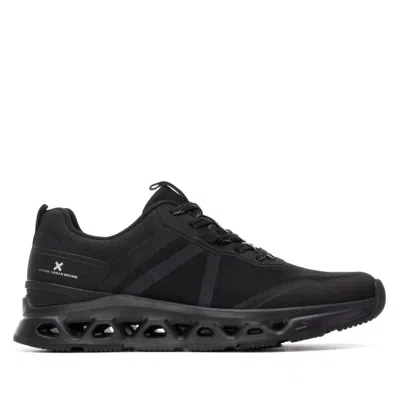 Xti Men's Performance Comfort Sneakers With Airsole In Black