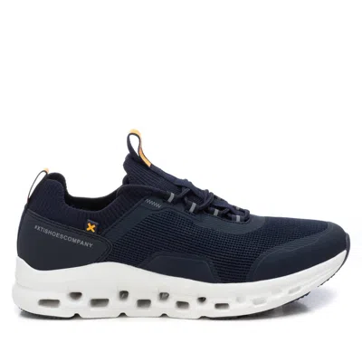 Xti Men's Performance Comfort Sneakers With Airsole In Blue