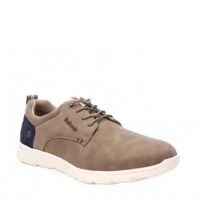 Xti Men's Suede Oxfords In Taupe In Multi