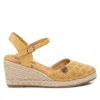 Xti Refresh Collection Women's Fashion Espadrilles By  In Yellow