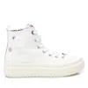 Xti Refresh Collection Women's Sneaker Booties By  In White