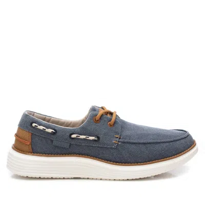 Xti Refresh Men's Casual Comfort Boat Shoes In Blue