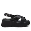 Xti Women's Casual Sandals In Black In Black